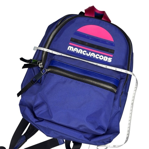 MARC JACOBS | Nylon Logo Backpack | Blue Pink Black - Picture 9 of 12